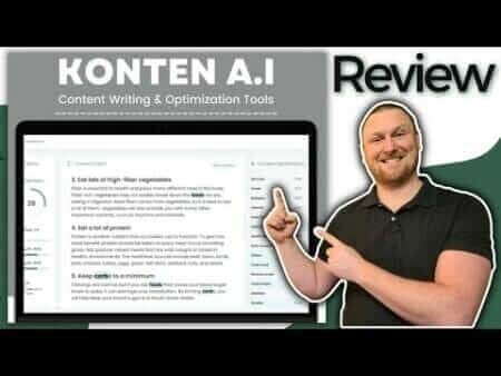 Konten AI Review: AI Writer - Competition Spy - Autoblog Feature