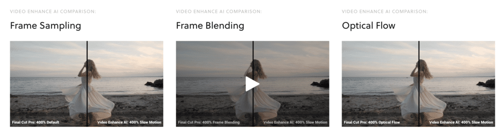 Compare Model Video Enhance AI Compare Model Video Enhance AI