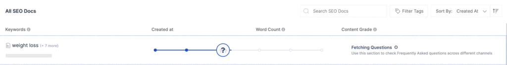 Scalenut Keyword Clustering Create SEO doc Scalenut Keyword Clustering Create SEO doc