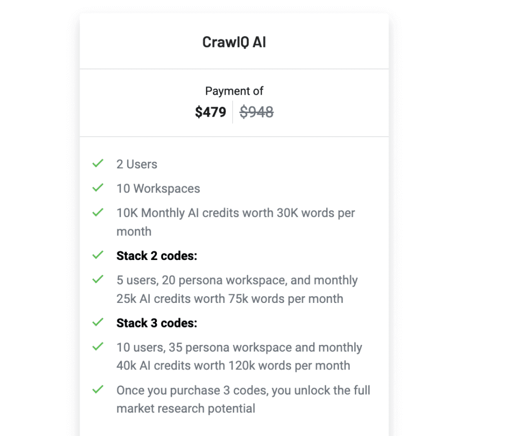 CrawlQ AI Lifetime deal CrawlQ AI Lifetime deal