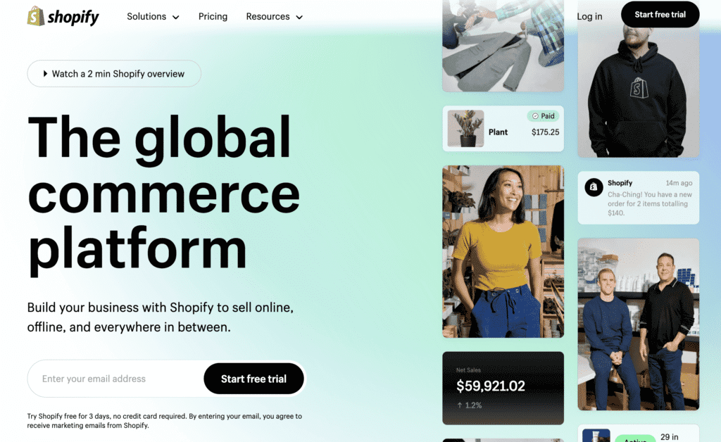 Shopify Ecommerce