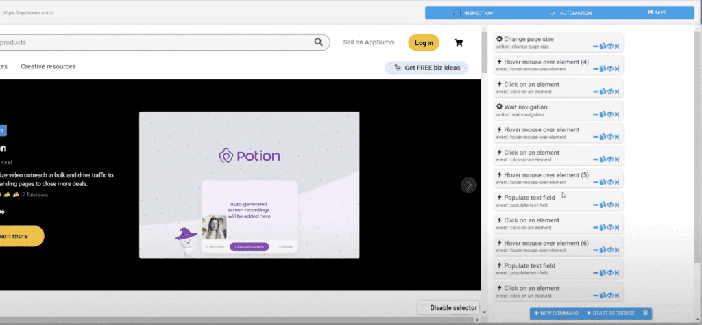RTILA Web Automation Auto recording RTILA Web Automation Auto recording