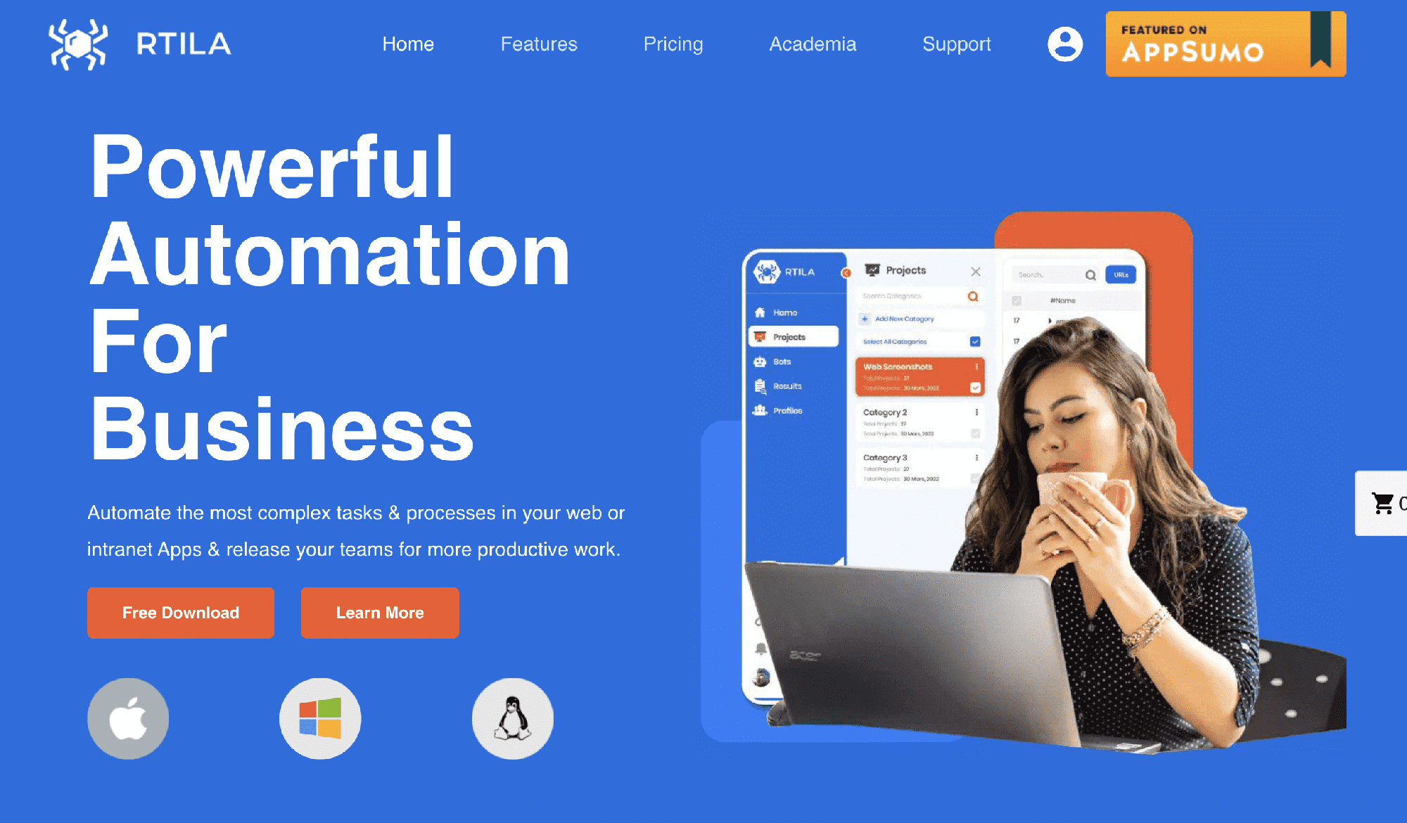 RTILA Web Automation Review Stella - robust RTILA automation for business.