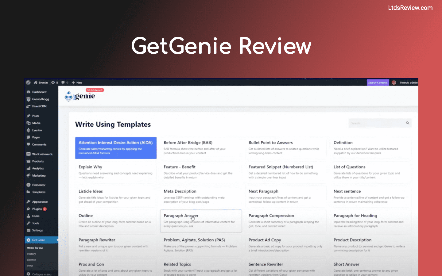 GetGenie Review | My Experience Of Generate AI Content Getgene review.