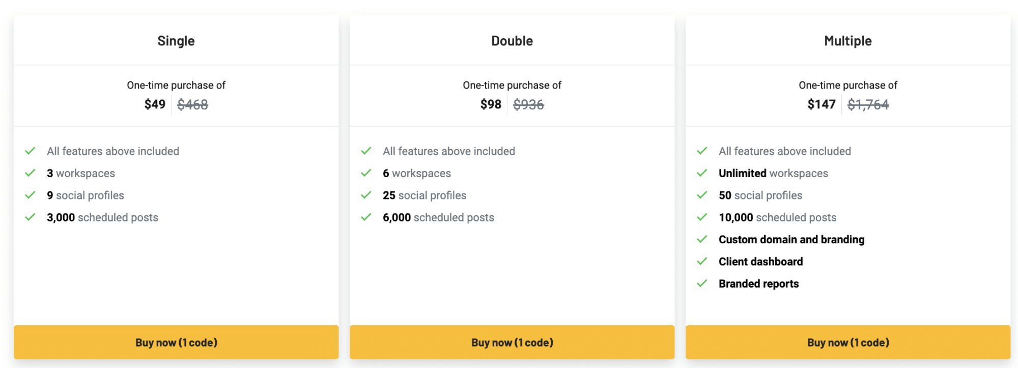 Missinglettr Lifetime deal