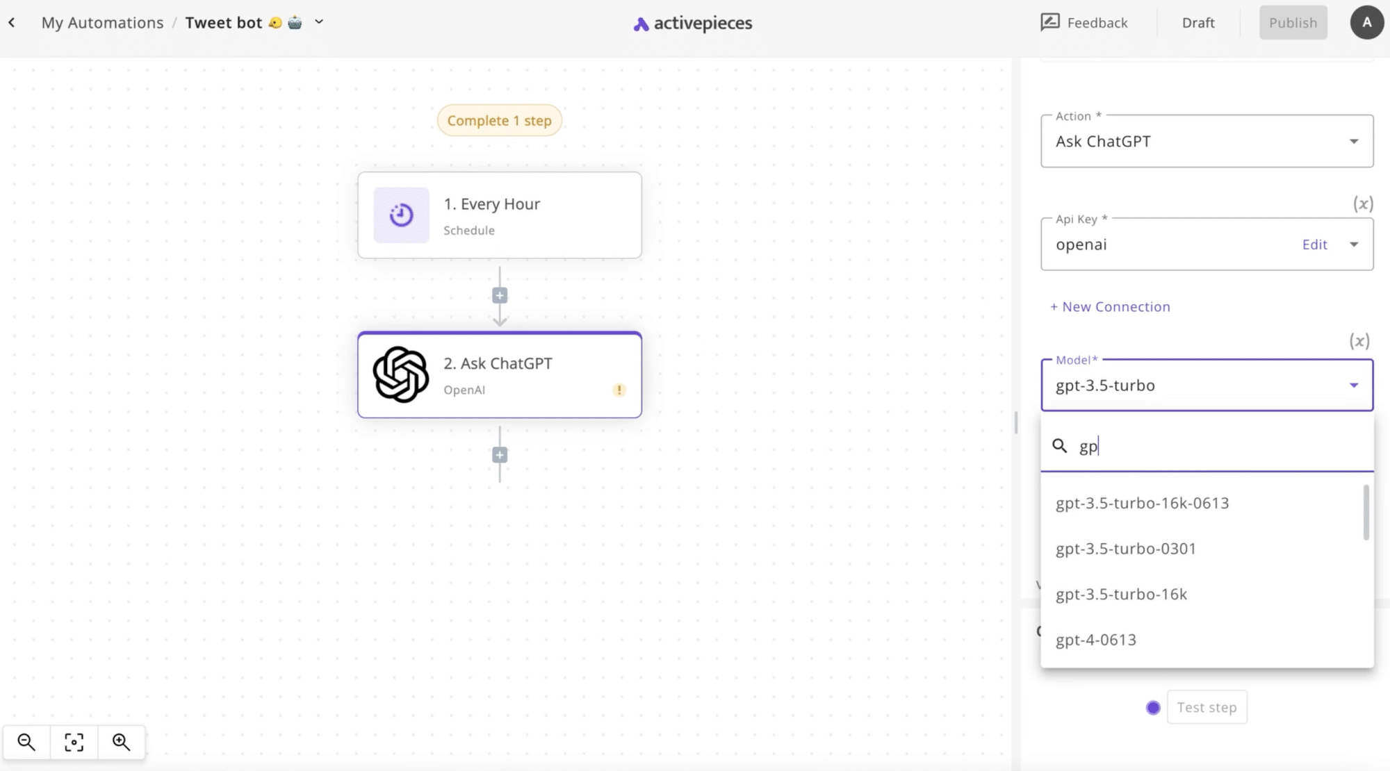 Activepieces Chatgpt