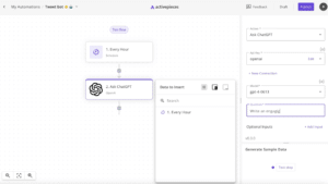 Activepieces automation