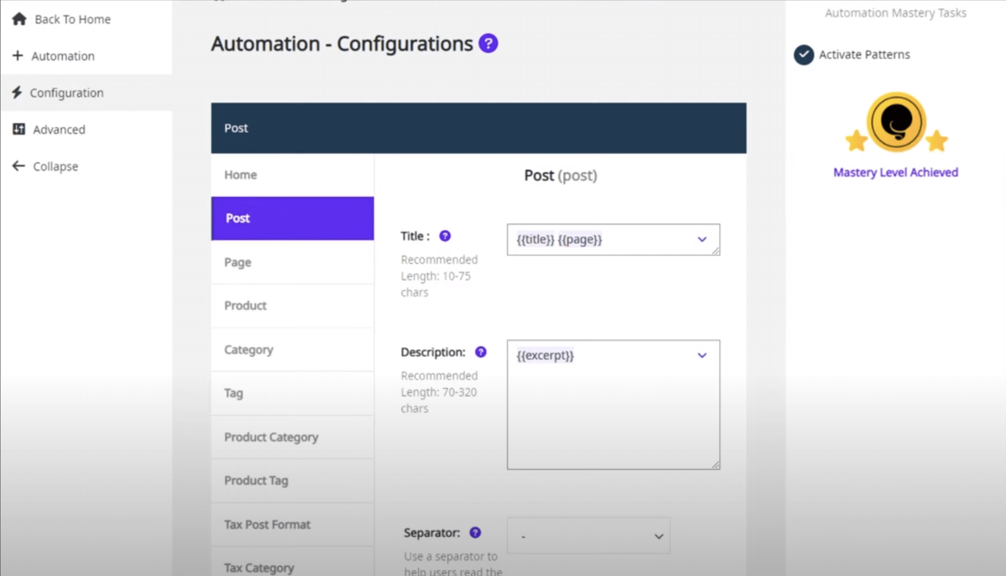 Squirrly SEO Automation