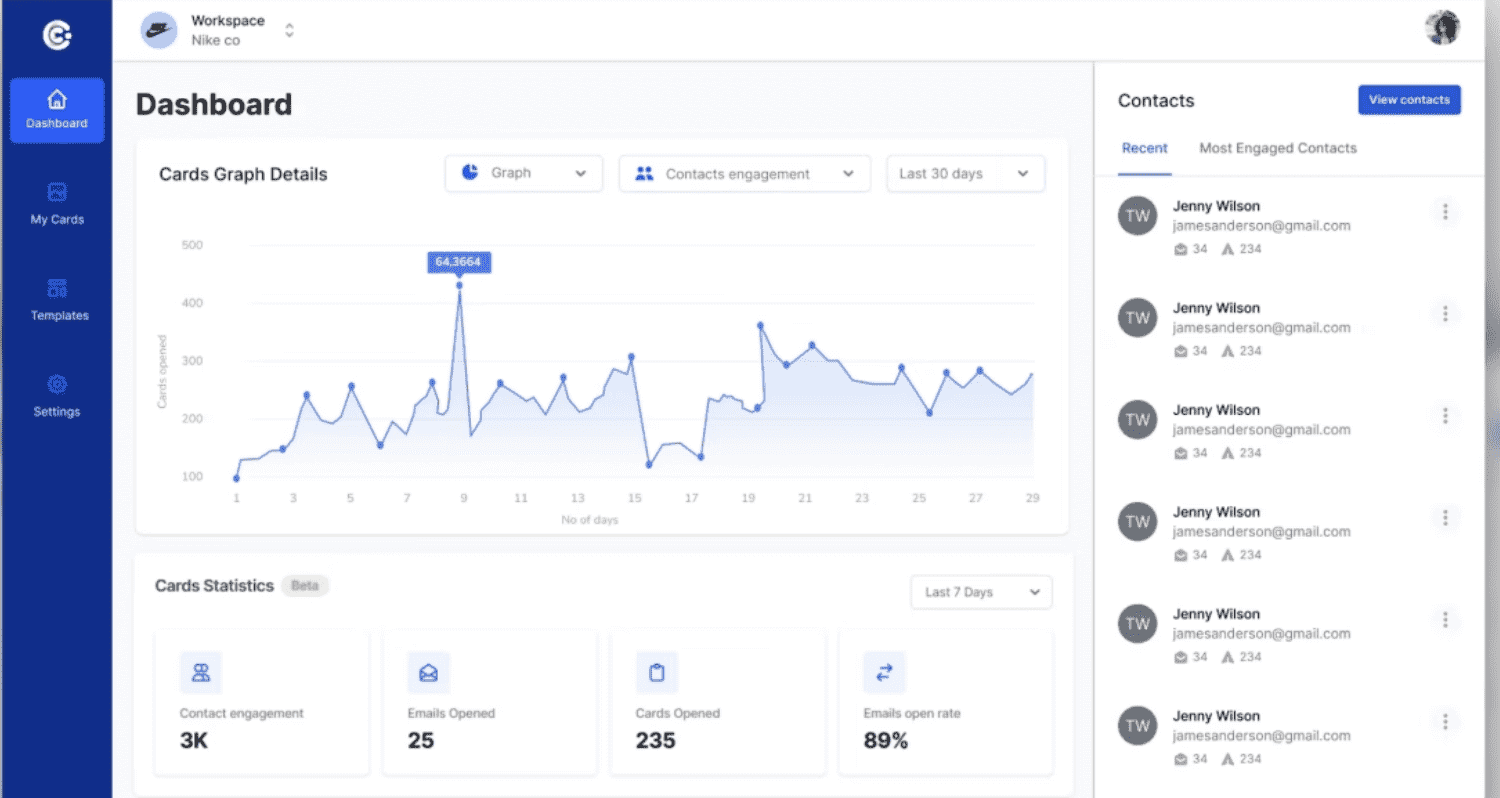cardclan Dashboard cardclan Dashboard