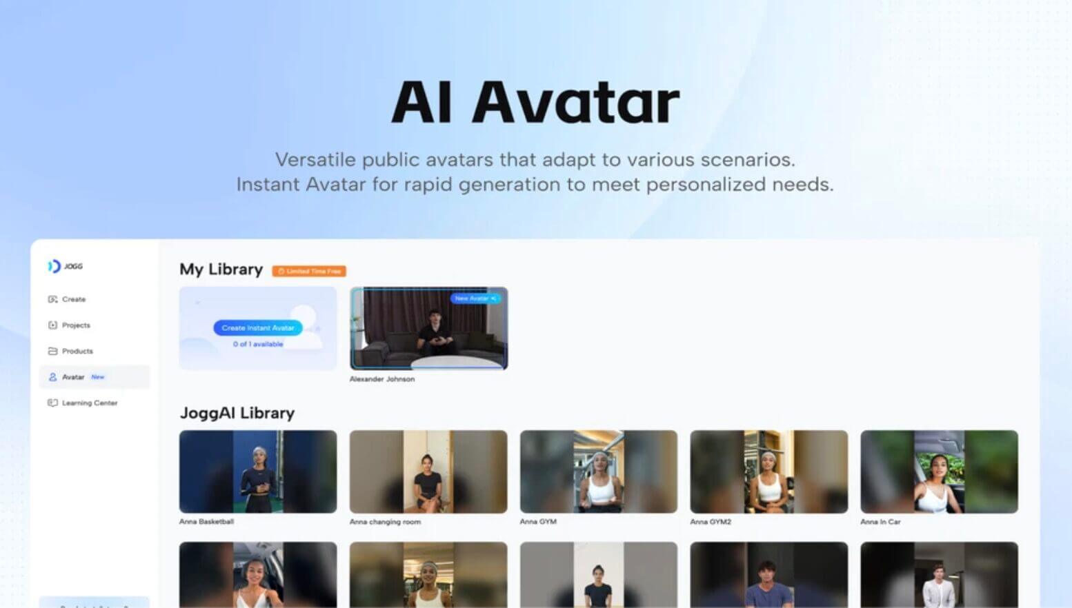 JoggAI Ai Avatar JoggAI Ai Avatar